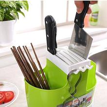 Cpixen Self Draining Organizer Spoon Spatula Chopsticks Brush Holder