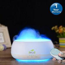Tesco Cloud Mist Air Humidifier, Aroma Diffuser With Multi Color Lamp,