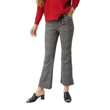 Grey Cotton Formal Pant For Women