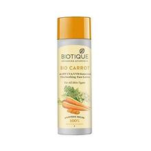 BIOTIQUE BIO CARROT 40 SPF SUNSCREEN ULTRA SOOTHING LOTION 190ML