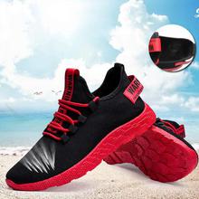 Men Sneakers 2019 New Breathable Lace Up Men Mesh Shoes