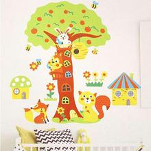 Room Tree design Wall Decor Sticker Pack of 1