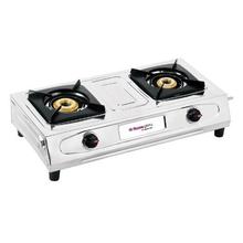 Gas Stove - Crystal - Stainless Steel Surface (HG-GS603) - (HOM2)