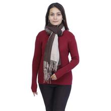 Solid Multi Toned Mix Cashmere Scarf For Women