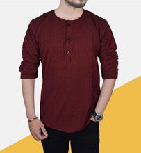 BUY 1 GET 1 FREE Men’s Fashion Linen Kurta Shirt