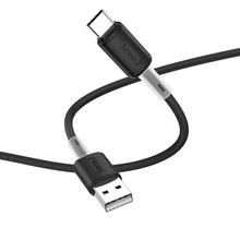 HOCO Soft silicon charging data cable for Type-C