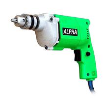 Alpha A6101 10mm Heavy Duty Electric Drill Machine - (Green)