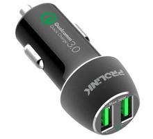 Prolink 2-Port Car Charger with Intel 2 USB3.0