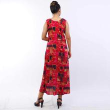 Pink Abstract Printed Sleeveless Kurta For Women