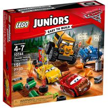 Lego Juniors Easy to Build (10744) Disney Pixar Cars 3 Thunder Hollow Crazy 8 Race Build Toy For Kids