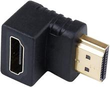 HDMI Coupler Male to Female Port Right Angle 90 Degree Adapter