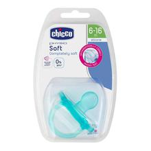 Chicco 1 pc Soother Physio Soft Blue 6 - 12Month(00002712210000)