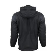 Moonstar Black Double Zipper Windcheater for Men-GSWCB