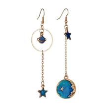 Blue Moon Star Earrings