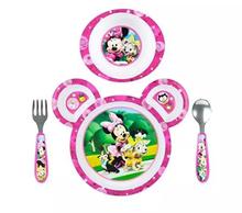 Y9069 Disney Baby Minnie Mouse 4-Piece Feeding Set