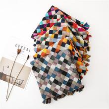 Korean Style Sun Protection Premium Printed Scarves For