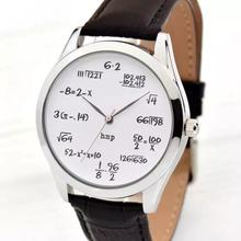 White Dial Mathematical Equation Watch - Women Watch