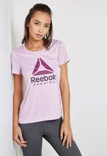 Reebok Black Running Essentials T-Shirt For Women - CF7457