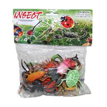 Multicolored Pack Insect Model Toys