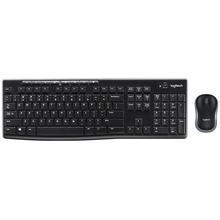 Logitech MK270R Wireless Keyboard & Mouse Combo - Black