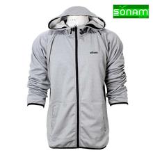 Sonam Gears Light Grey Tashi Korean Fleece Jacket For Men (586)