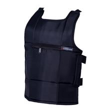 Black Solid Chest Guard For Bike Riding