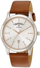 Titan Neo Analog Silver Dial Men's Watch-1767SL01