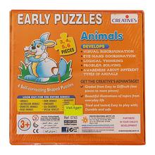 Creative Educational Aids Early Puzzles (Animals) - Orange