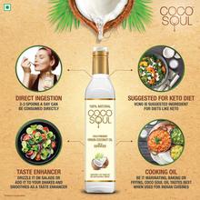 Coco Soul Cold Pressed Natural Virgin Coconut Oil, 250 ml