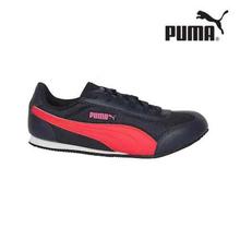 PUMA Navy Blue Mesh Outdoor Multisport Training Shoes For Men -(36174704)