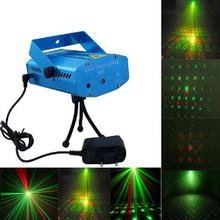 Mini Stage Light Laser Projector Club Dj Disco Bar Stage Light, Voice-activated