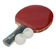 Red Table Tennis Racket With Balls Set