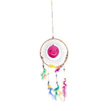 Archies Pink Face Circle Dream Catcher Wall Décor (308)