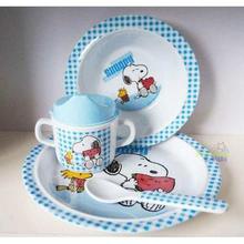 Snoopy Melamine Baby Feeding Set