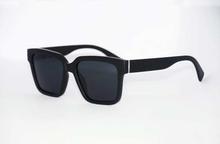 Full Matte Black Polarized Square Sunglass- (Unisex)