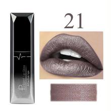 PUDAIER Lip Gloss Sexy Lipstick Metallic Lipgloss Long Lasting Tattoo Pigment Matte Liquid Lipstick Makeup Lips Lip Gloss