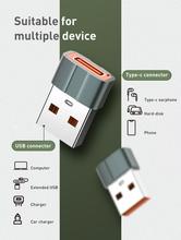 LDNIO LC150  USB C Female to USB Male Adapter Fast Transmission Type A Cable Power Adapter USB to Type C Connector Adapter