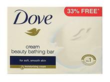 Dove Cream beauty bathing soap bar 33% extra (75gm+25gm)