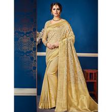 Stylee Lifestyle Blue Banarsi Silk Jacqaurd Saree (1385)