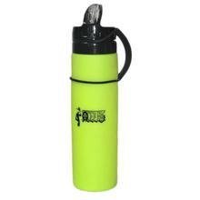 Green Naruto Collapsible Foldable Silicone Water Bottle