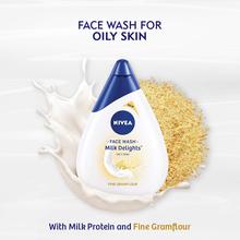 NIVEA MILK DEL FACE WASH GRAM FLOUR100ML