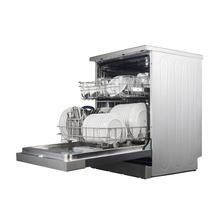 Hisense H13DESS, 13 Place Setting Free Standing Dishwasher - Silver