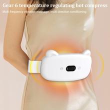 Waist Belt Menstrual Heating Pad with Massager Adjustable Temperature Pain Relief