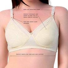 CEE 18 Women's Full Cup Cotton Hosiery Feeding Bra Combo -