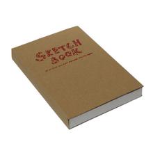 Brown Covered Sketch Book - 120 Sheets