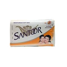 Santoor Sandal & Almond Milk Bathing Soap(100g)