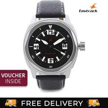 Fastrack Black Dial Analog Watch For Men - 3089SM06