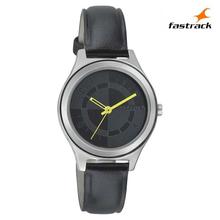 6152SL01 Grey Dial Casual Analog Watch For Women - Black