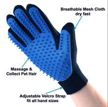 Pet Hair Remover Gloves Gentle Cat Dog Grooming Glove Brush