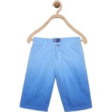 Short For Boys Casual Solid Cotton  (Blue, Pack of 1)